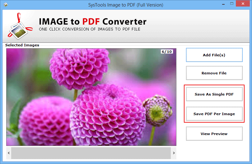 Save Image Into PDF